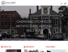 Tablet Screenshot of litchfieldpreservation-ct.org